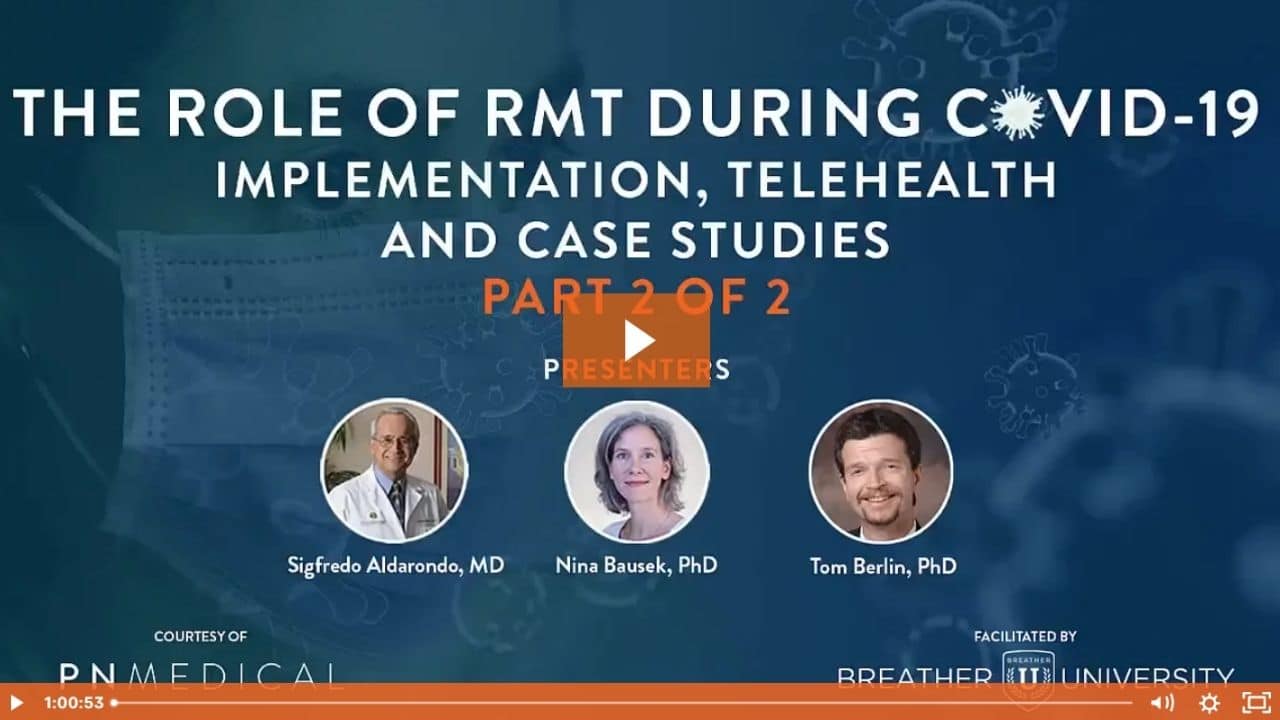 THE ROLE OF RMT DURING COVID-19 – PART 2