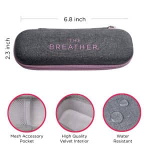 BP 001 Breather Pink Case with Dimension